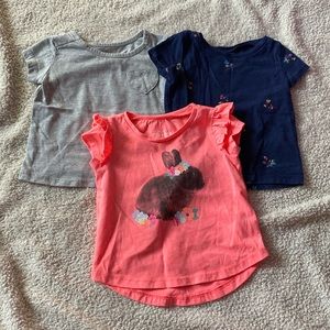 Baby Girl 9 Month Tee Bundle